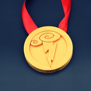 Gold Medal of Hercules - 3D printing