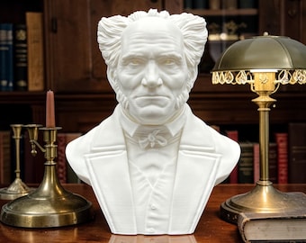 Bust of Schopenhauer - 3D printing