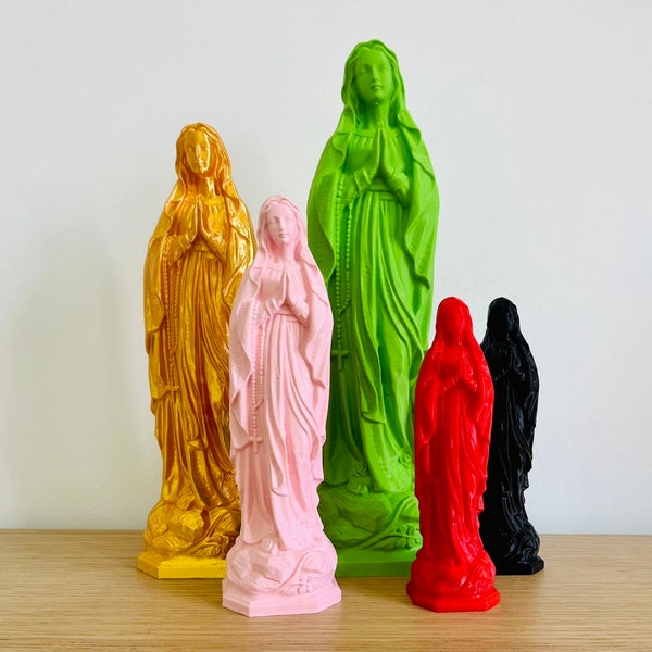 Vierge Marie Pop Art - 6 tailles - Impression 3D