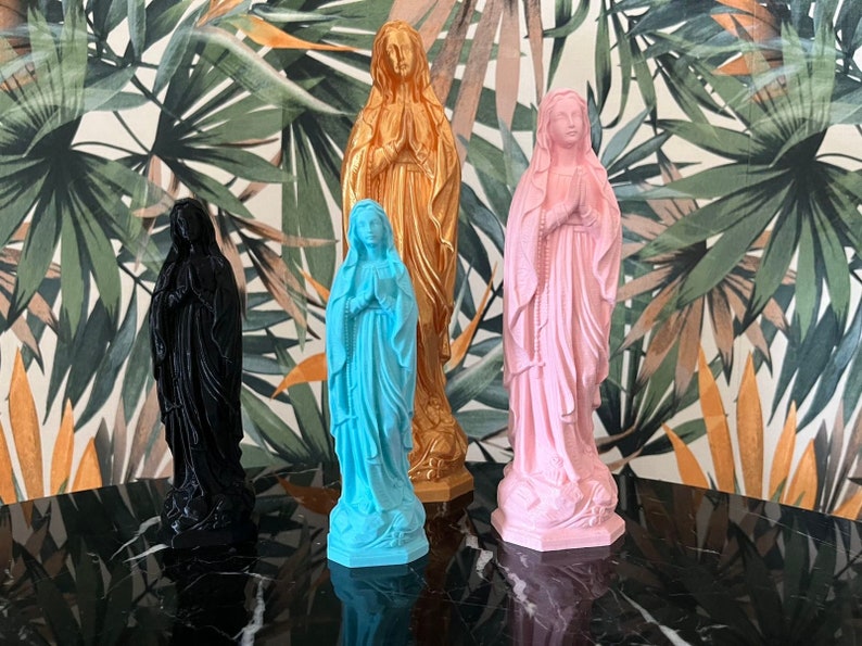 Vierge Marie Pop Art 6 tailles Impression 3D image 8