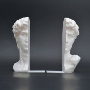 Paar David-Buchstützen 3D-Druck Bild 2