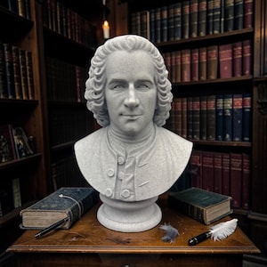 Buste de Jean Jacques Rousseau - Impression 3D