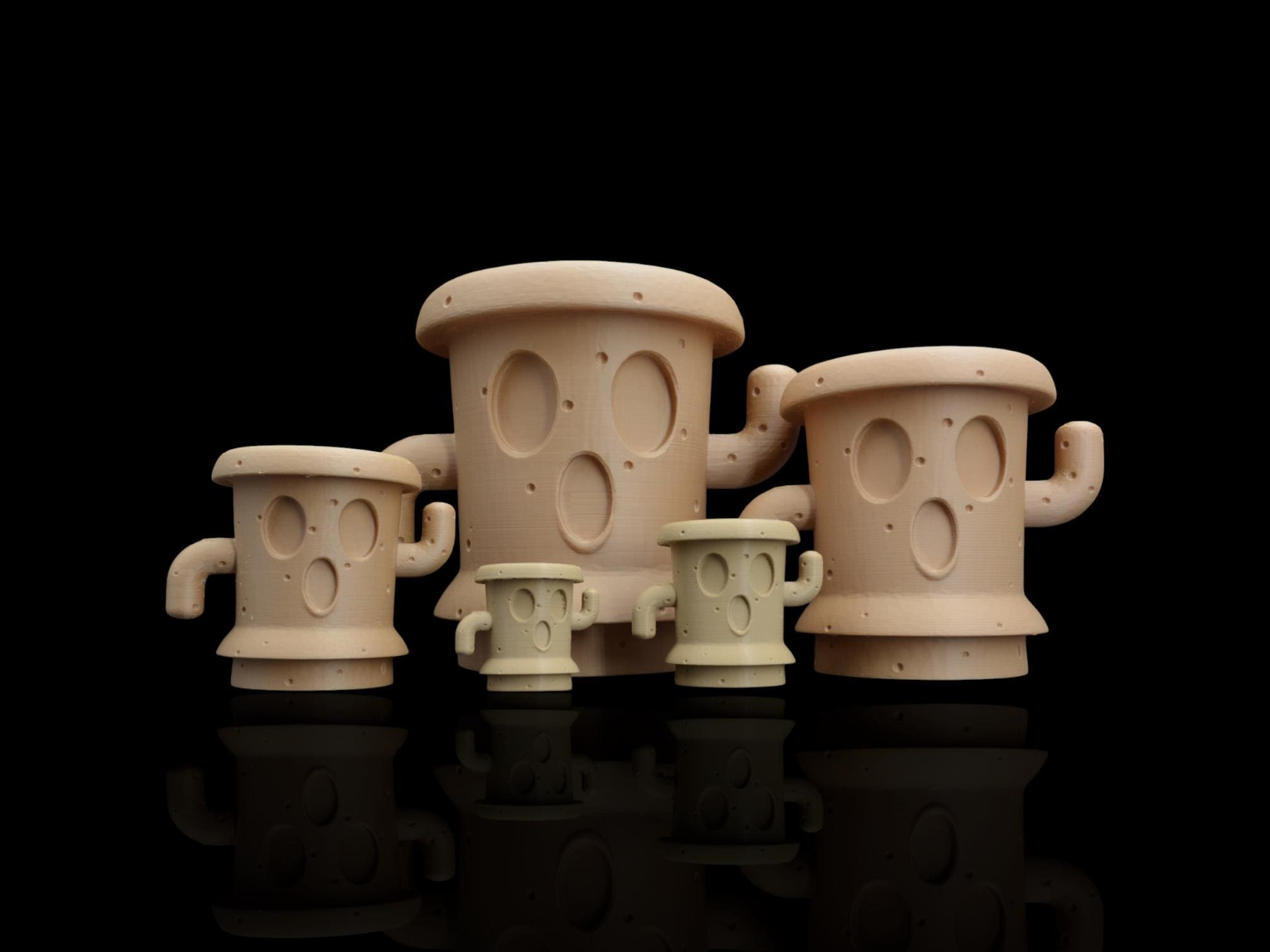 Pot Gyroid Lloid, Animal Crossing - 5 Sizes - 3D Printing - Etsy