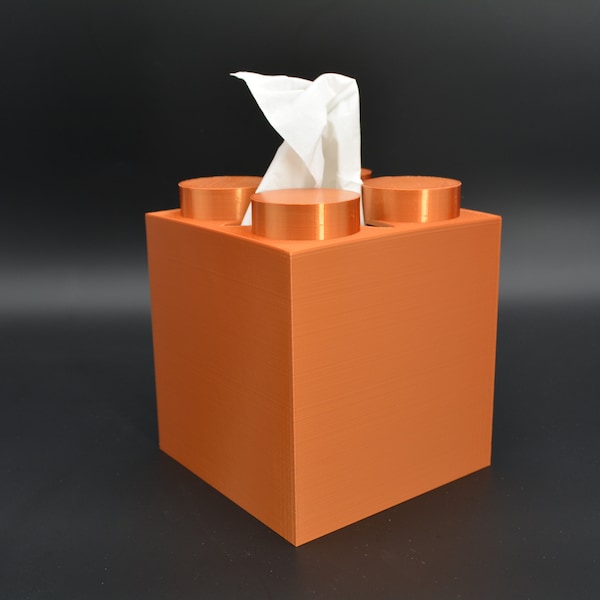 Brick tissue box - 3D printing
