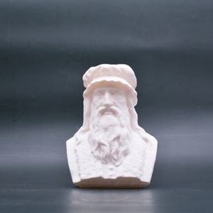 Buste de Leonard de Vinci - Impression 3D