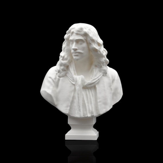 モリエールの胸像 - 3Dプリント - Etsy 日本