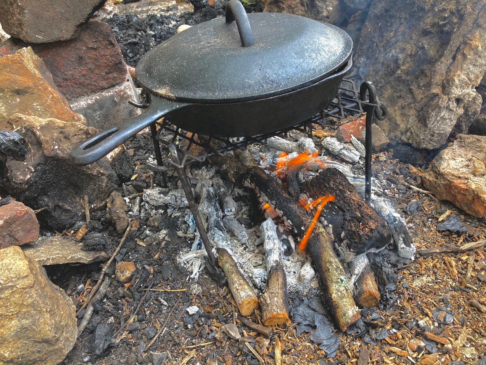 flat pack camp fire