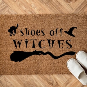Schuhe aus Fußmatte