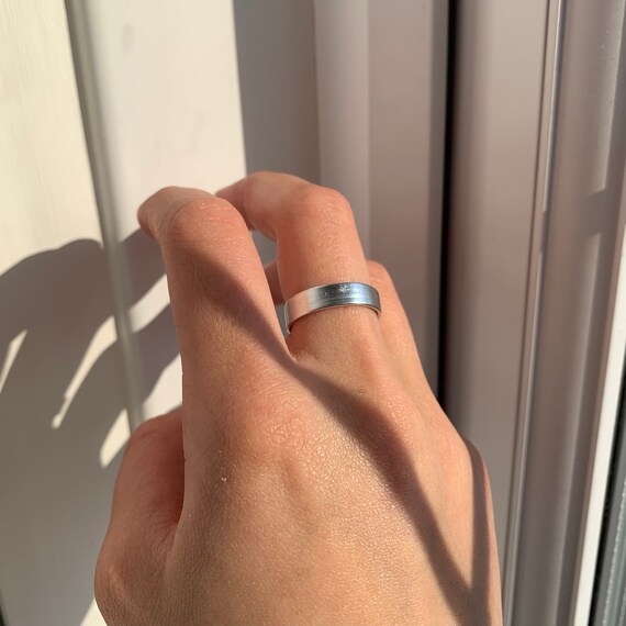 Anillo plata basico hotsell