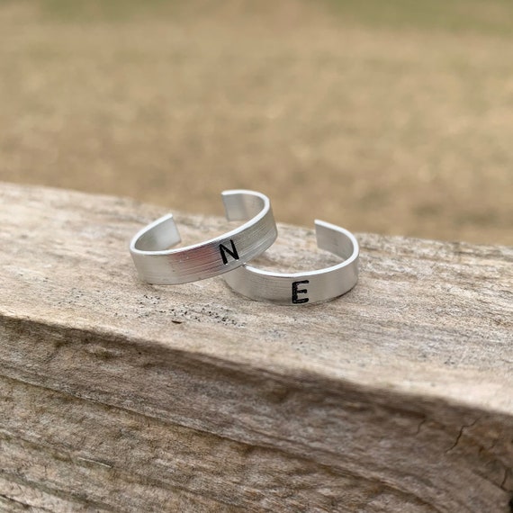 Mens personalised shop ring