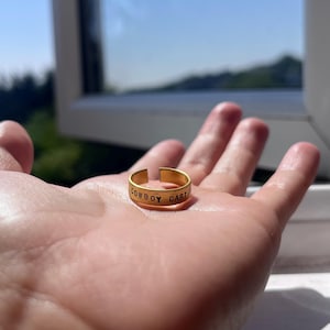 Cowboy Carter - Anello del tour di Beyoncé in oro o argento