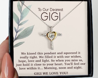 Sterling Silver Mom Grandma Necklace Personalized Gigi