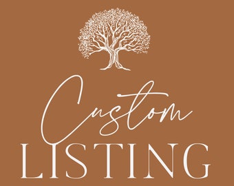 Custom Listing -  Dana V (Replacement Number)