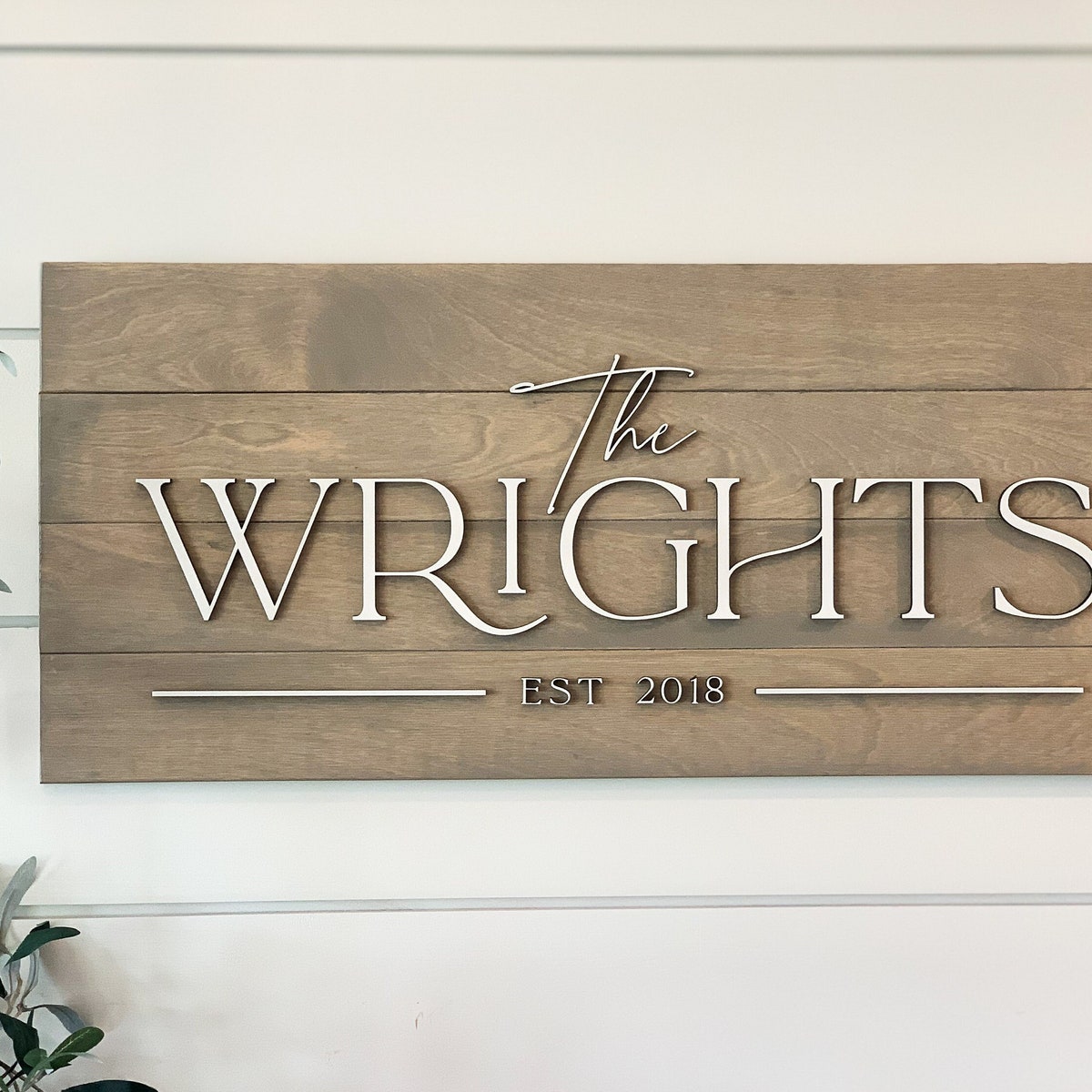 Pallet Sign Wedding Gift for Couple With Established Wedding Date, Rustic Last Name Wooden Sign for Newlywed Gift or Wedding Reception Decor - Etsy