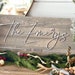 Family Last Name Sign for Personalized Wedding Gift in Pallet Sign Style, Farmhouse Decor Established Sign, Custom Wood Sign Engagement Gift 