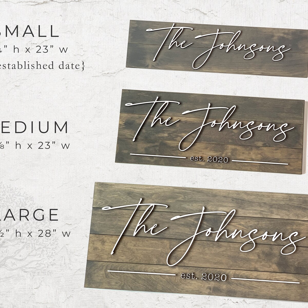 Personalized Wedding Gift for Couple, Custom Last Name Sign With Wedding Date, Marriage Milestone Gift for Bridal or Couples Shower Gift - Etsy