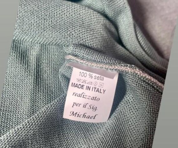 Seta uomo polo su misura antiallergica antibatteria naturale maison hantes  regalo unico personalizato merinos - Etsy Italia