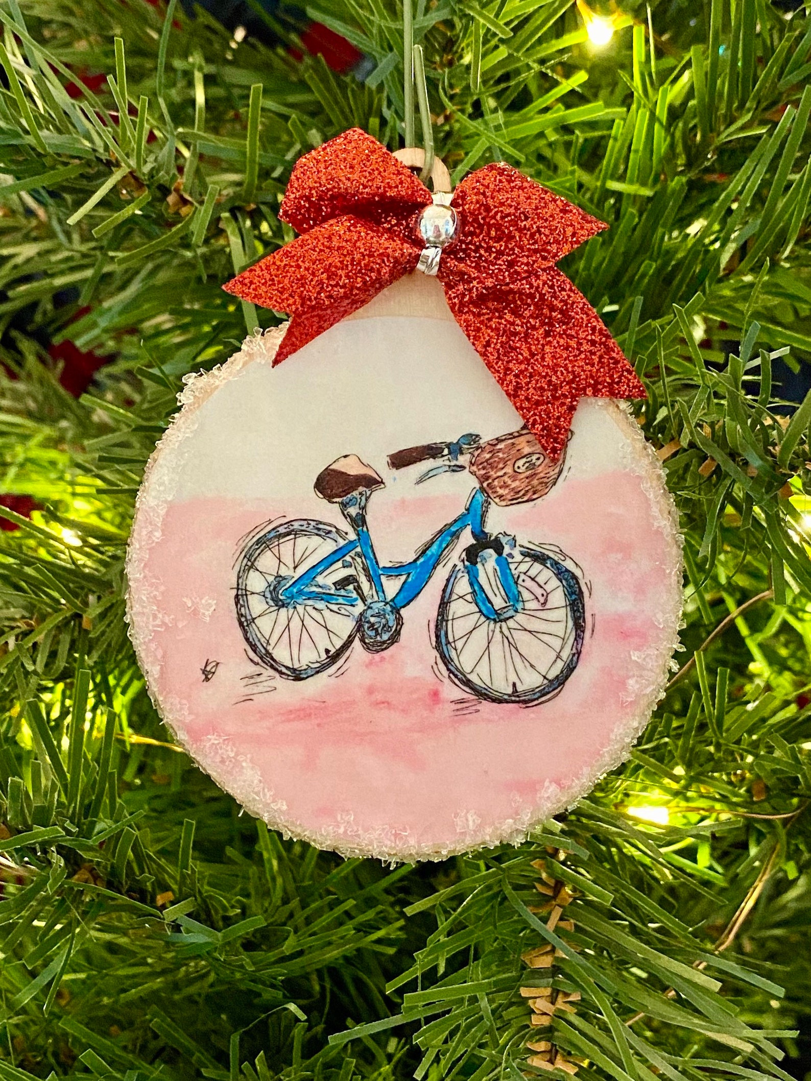 Bicycle Ornament Etsy