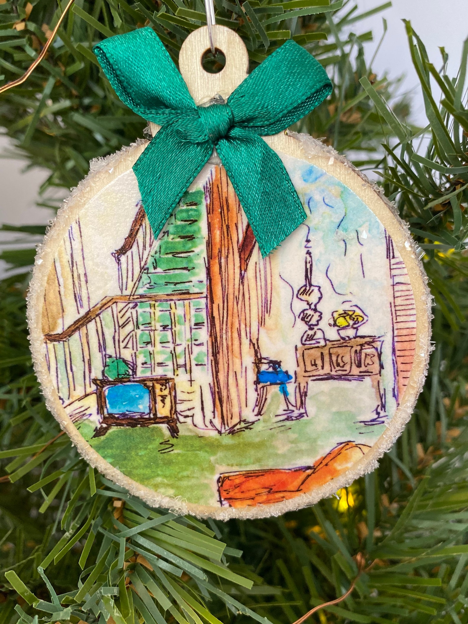 Bewitched Living Room Ornament Etsy