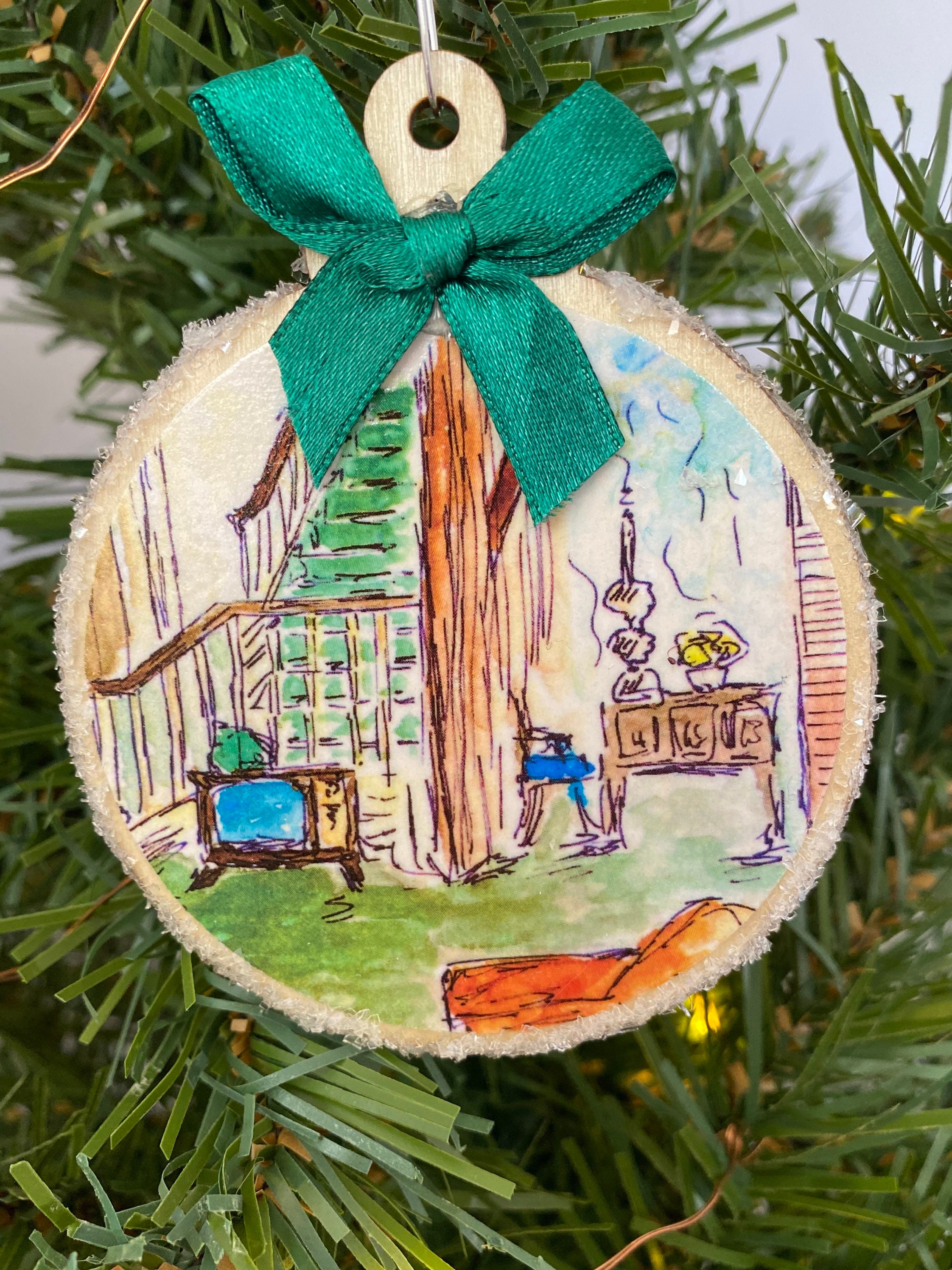 Bewitched Living Room Ornament - Etsy