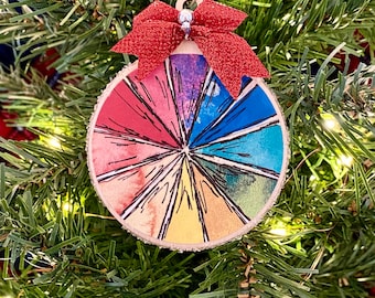 Color Wheel Ornament