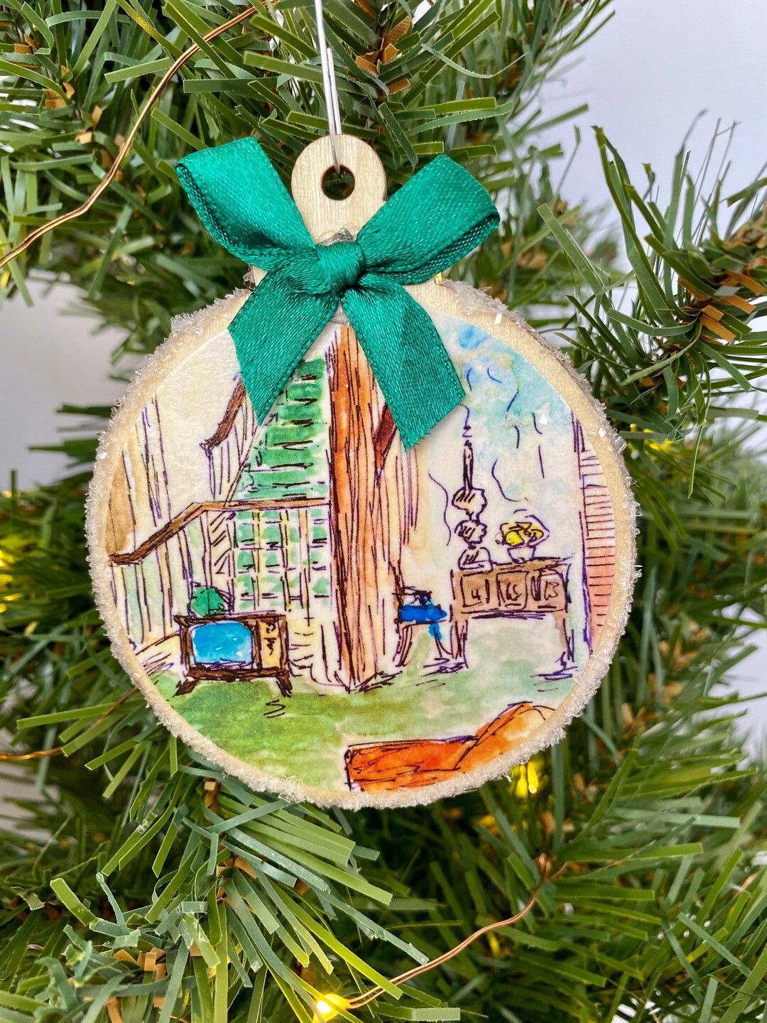 Bewitched Living Room Ornament - Etsy