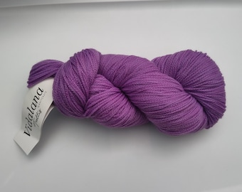 Vidalana Trellis - Clematis - superwash merino, nylon fingering weight chainette yarn