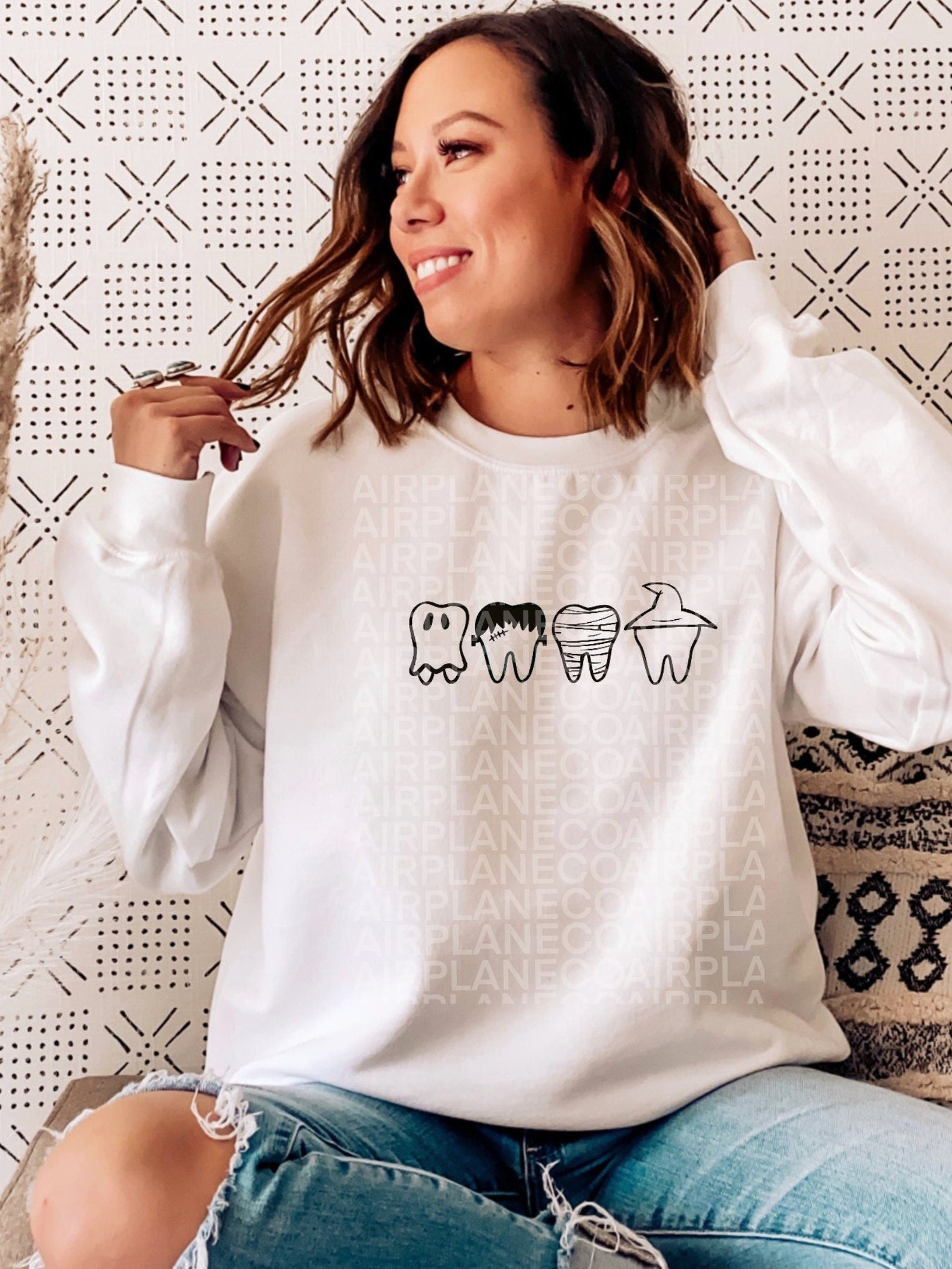 Dental Sweatshirt Gift for Dentist Dental Hygienist Dental Etsy