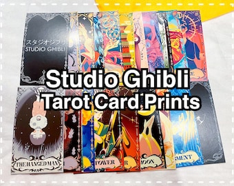 Movie Tarot Cards, Ghibli Inspired