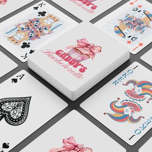 Cartes personnalisables d'enterrement de vie de jeune fille