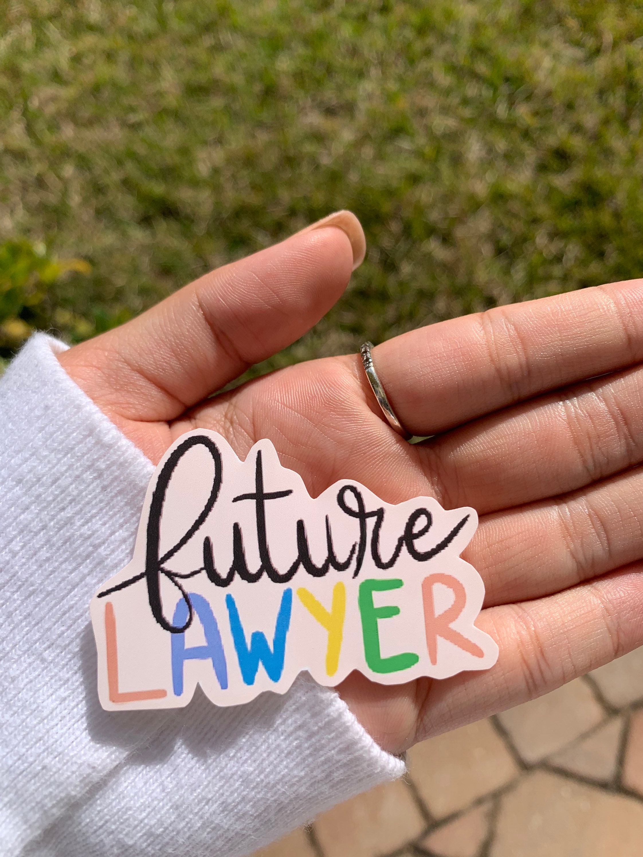 Future Lawyer sticker Etsy