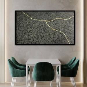 Japanische kunst, Wandskulptur, Japanische deko, Minimalistische bilder, Wandbild, Beton deko, Wand deko, Abstrakte malerei, Minimalistisch