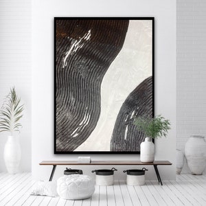 Minimalistische kunst, Schwarz weiss bilder, Schwarz weiss, Wandkunst, Bilder wohnzimmer, Wand deko, Abstrakte malerei, Abstrakte kunst