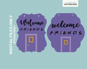 Free Free 189 Friends Door Hanger Svg SVG PNG EPS DXF File