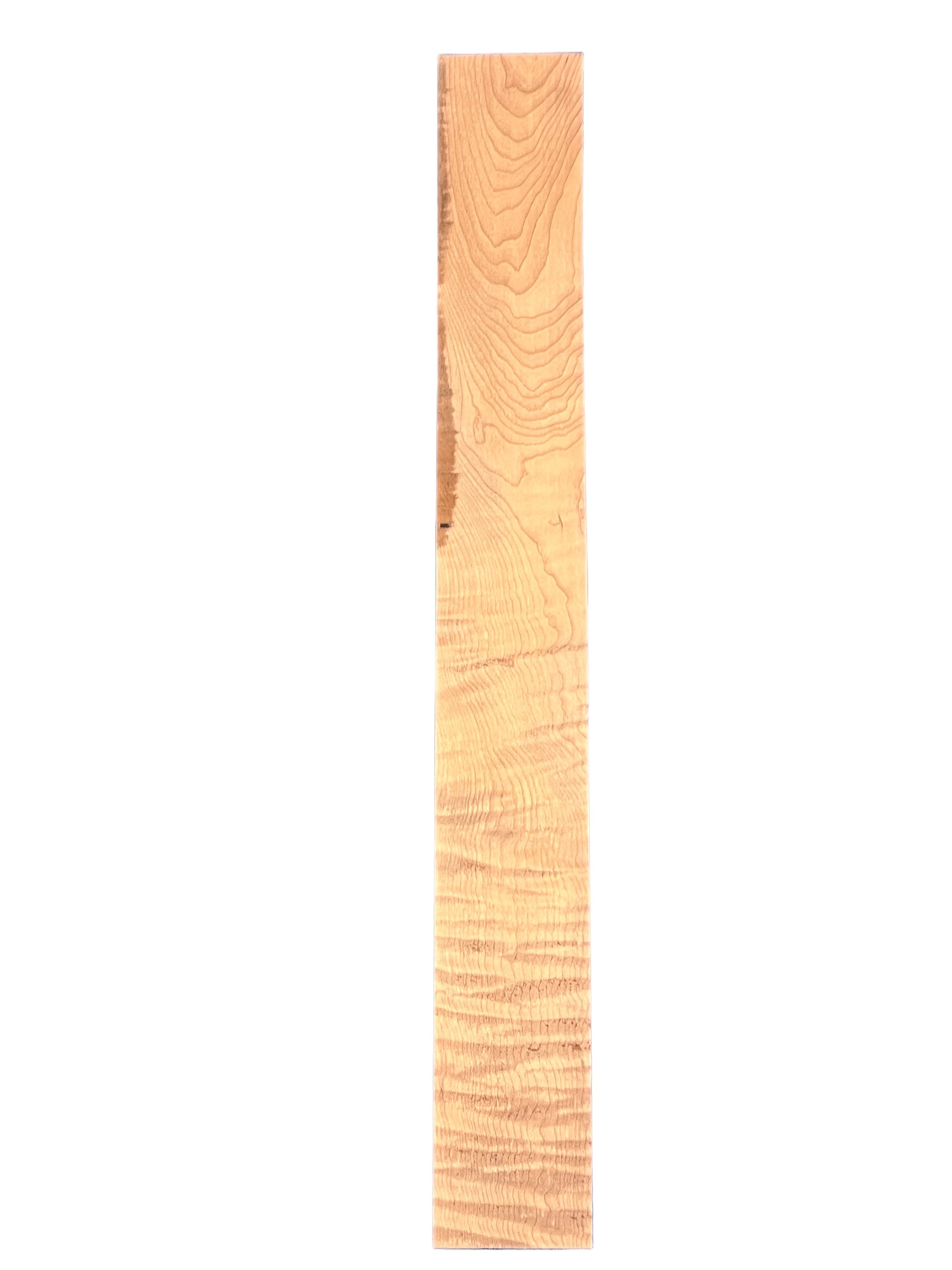Baked Maple Neck Blank 4A Curly Red Maple Flamed Blank 710 X