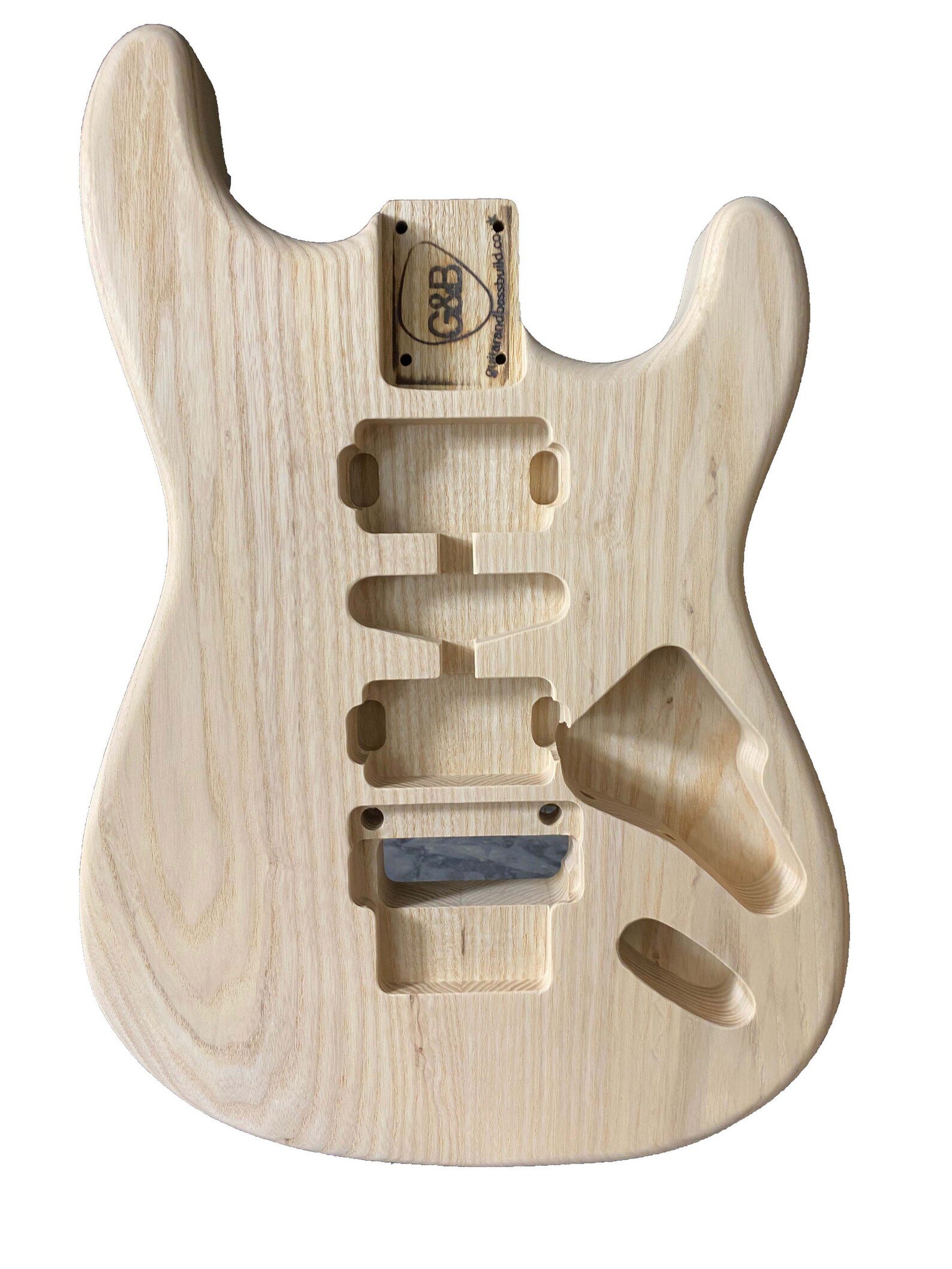 Stratocaster Floyd Rose HSH Guitar Body Ash 190621ST7 Etsy