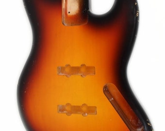 Relic Jazz bass body by true tone relic  , Sunburst