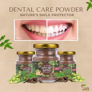 Esmalte de dientes ayurvédico, natural, polvo para el cuidado dental, Ayurveda, salud bucal, pasta de dientes tradicional, polvo dental ayurvédico