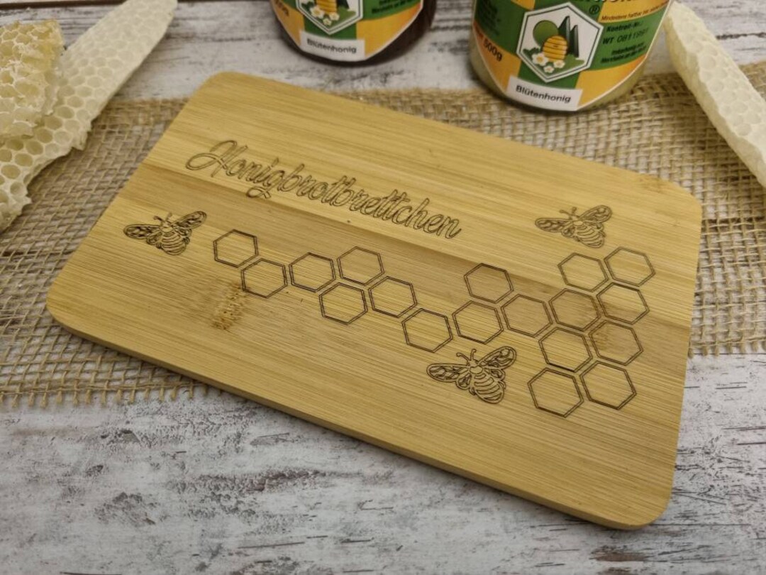 Tabla De Desayuno De Madera De Haya Con Diseño De Gato - 22x12x1 Cm, Ideal Para Regalo Y Amantes De Los Animales