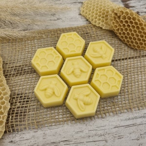 Naturseife Honigseife Minzseife Bienenseife Honiglavendelseife Vitamin E Bienenwachs Kinderseife Gastgeschenk Taufe Diy Bild 2