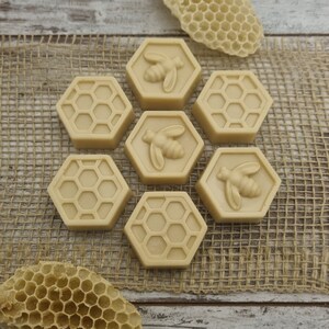 Naturseife Honigseife Minzseife Bienenseife Honiglavendelseife Vitamin E Bienenwachs Kinderseife Gastgeschenk Taufe Diy Bild 9