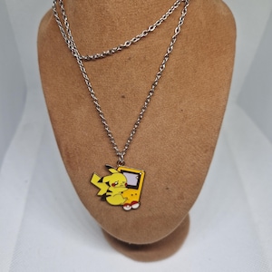 Pikachu Game Boy Necklace