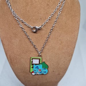 Bulbasaur Game Boy Necklace