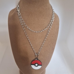 pokeball   necklace