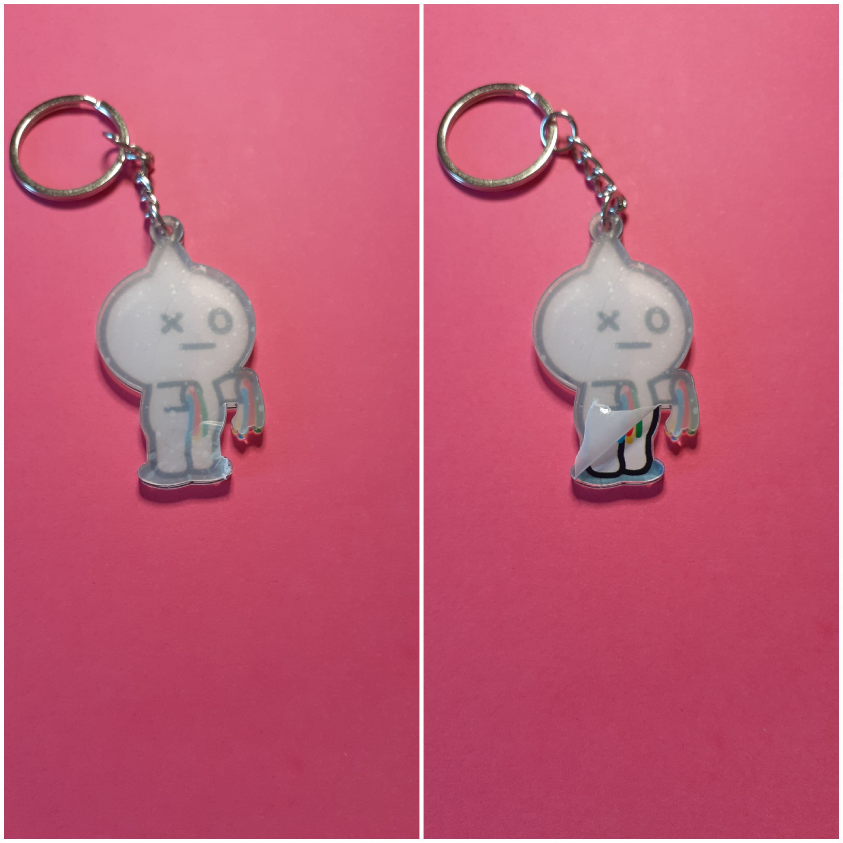BTS Character BT21 Keyring kpop characters Bts keychain Rm Etsy