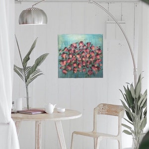 Spring Blooms - Acrylic Painting; Floral Painting