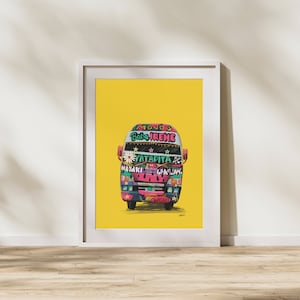 Art Prints, Wall Art, Illustration Print, Wall Poster, Afro Bohemian Décor, Colorful Art, Home Décor, Street Art