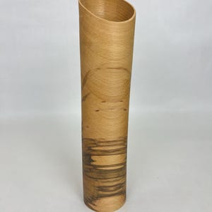 Wooden vase - beech