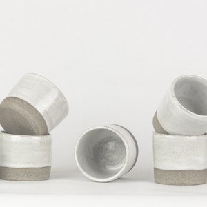 Espresso cup - glazed outside