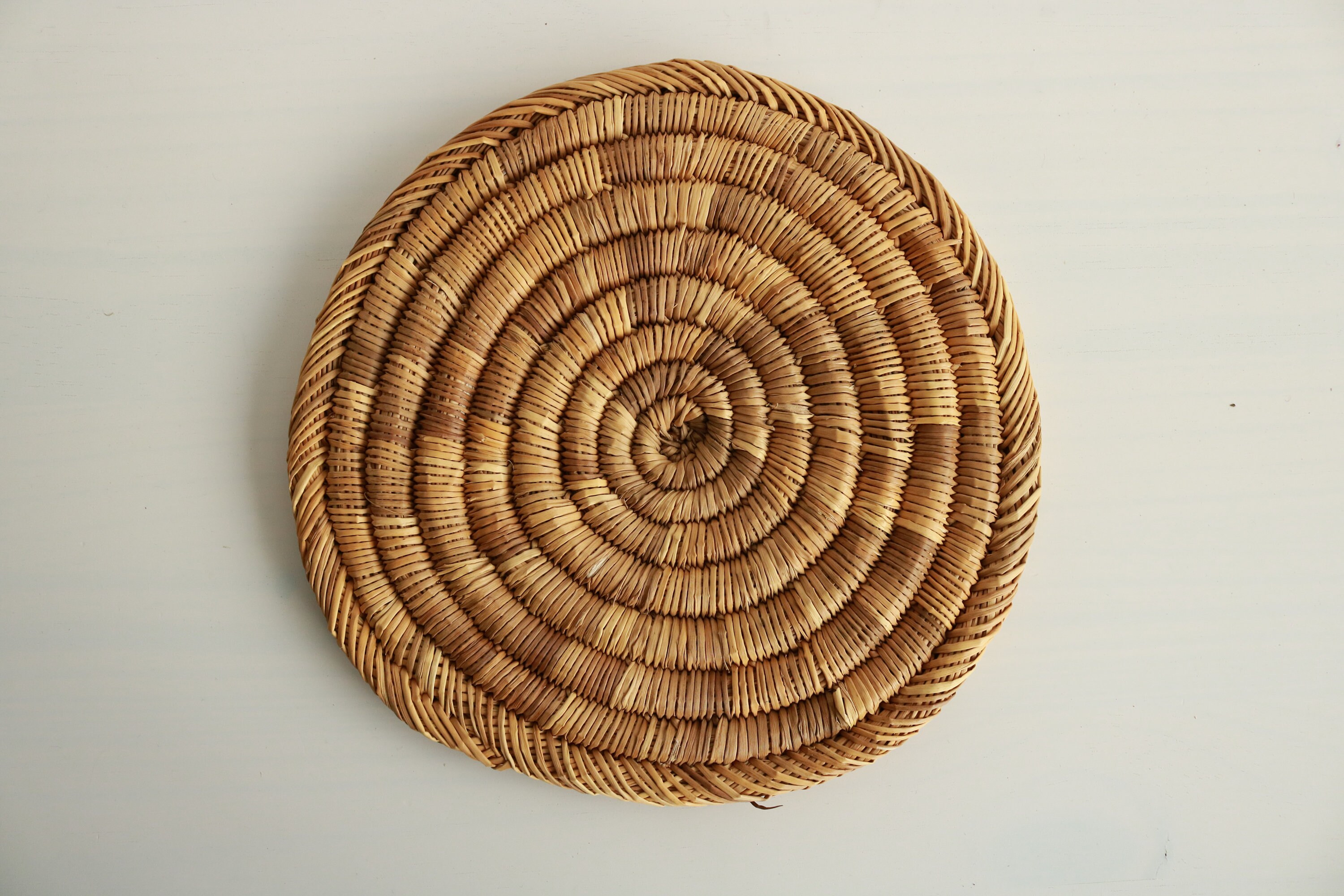 Sous-Plat , Dessous de Plat, Fait Main en Rafia ou Feuille Palmier